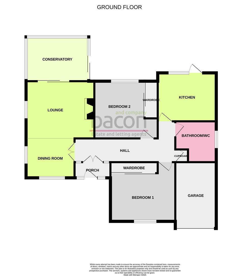 Floor Plan | Bungalow - Detached | Mariners Walk, Rustington, Littlehampton | For Sale